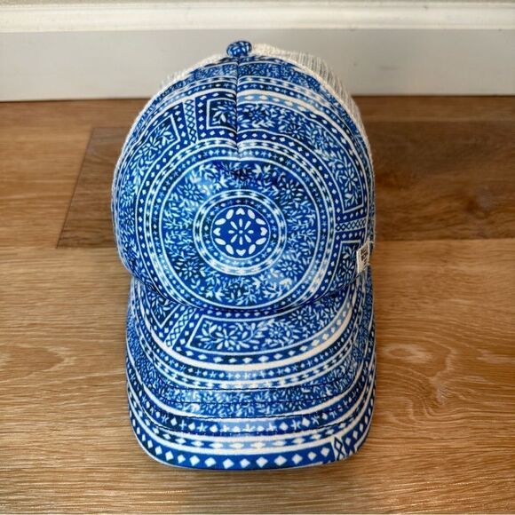 Billabong Blue Printed Mesh Snapback Women’s Hat - Picture 5 of 11